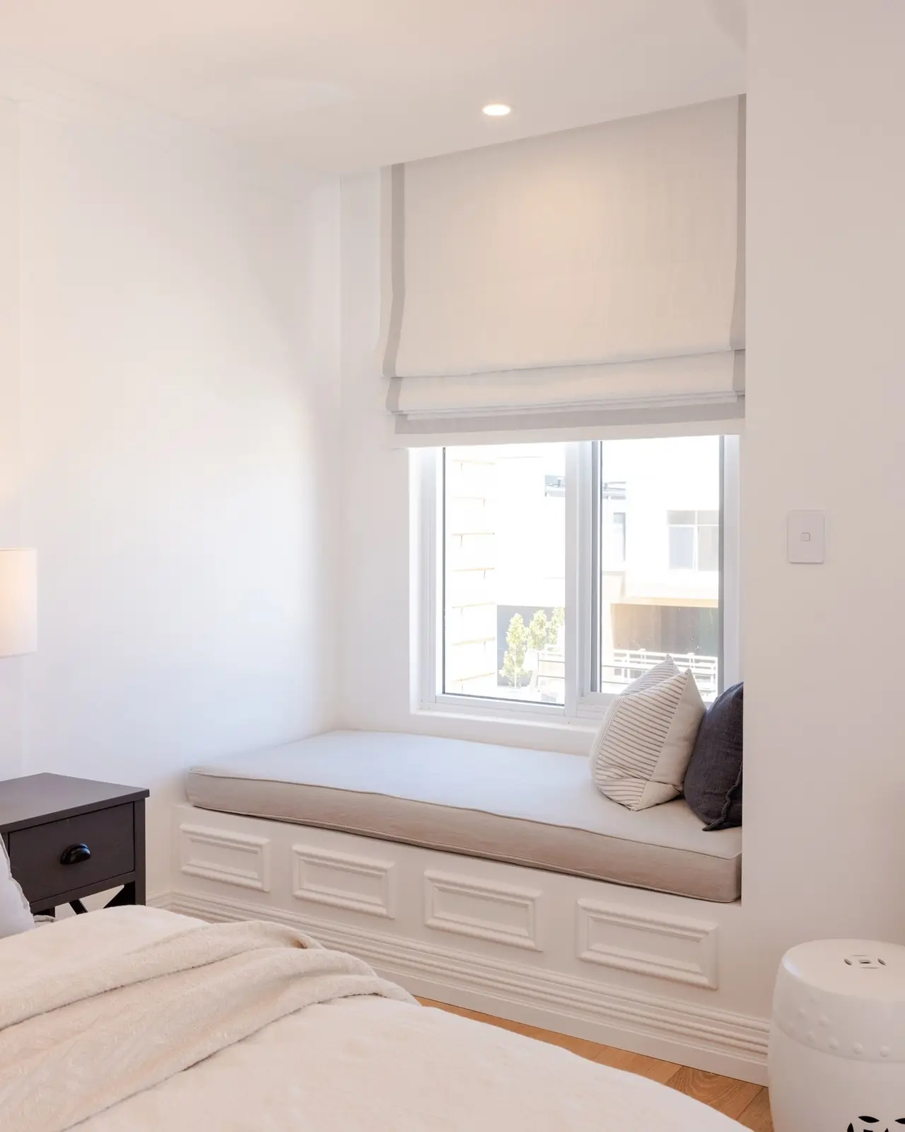 Made-to-measure blinds in a completed Zara project